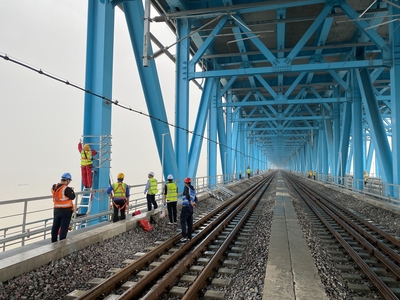 中天科技新型5G漏纜賦能滬蘇通長江公鐵大橋，實現5G網絡全覆蓋